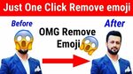 How To Remove Emoji From Photo Photo Se Emoji Kaise Hataye R